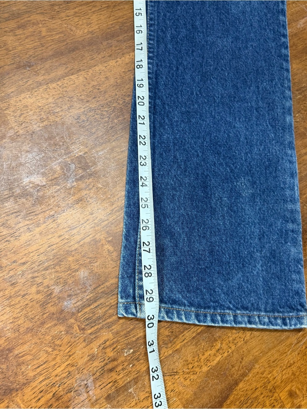 Vintage 1989 Levi’s 517 Jeans 33x30 Made USA Bootcut Red Tab Denim 80s - Picture 6 of 8